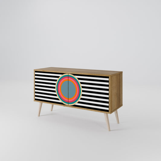 SPECTRA SHOWCASE Kompaktes 2-türiges TV-Lowboard