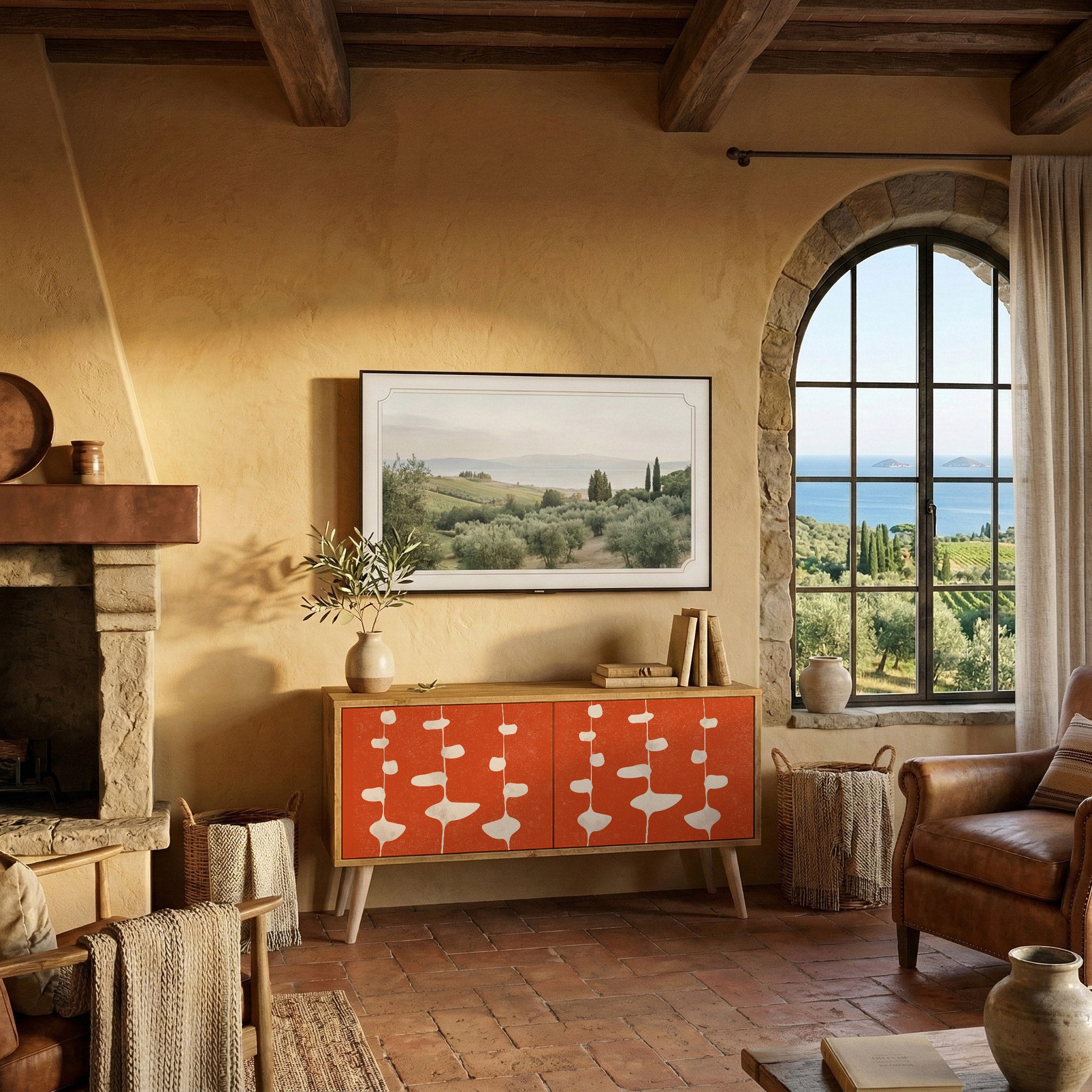 COURAGE MOLD Kompaktes 2-türiges TV-Lowboard