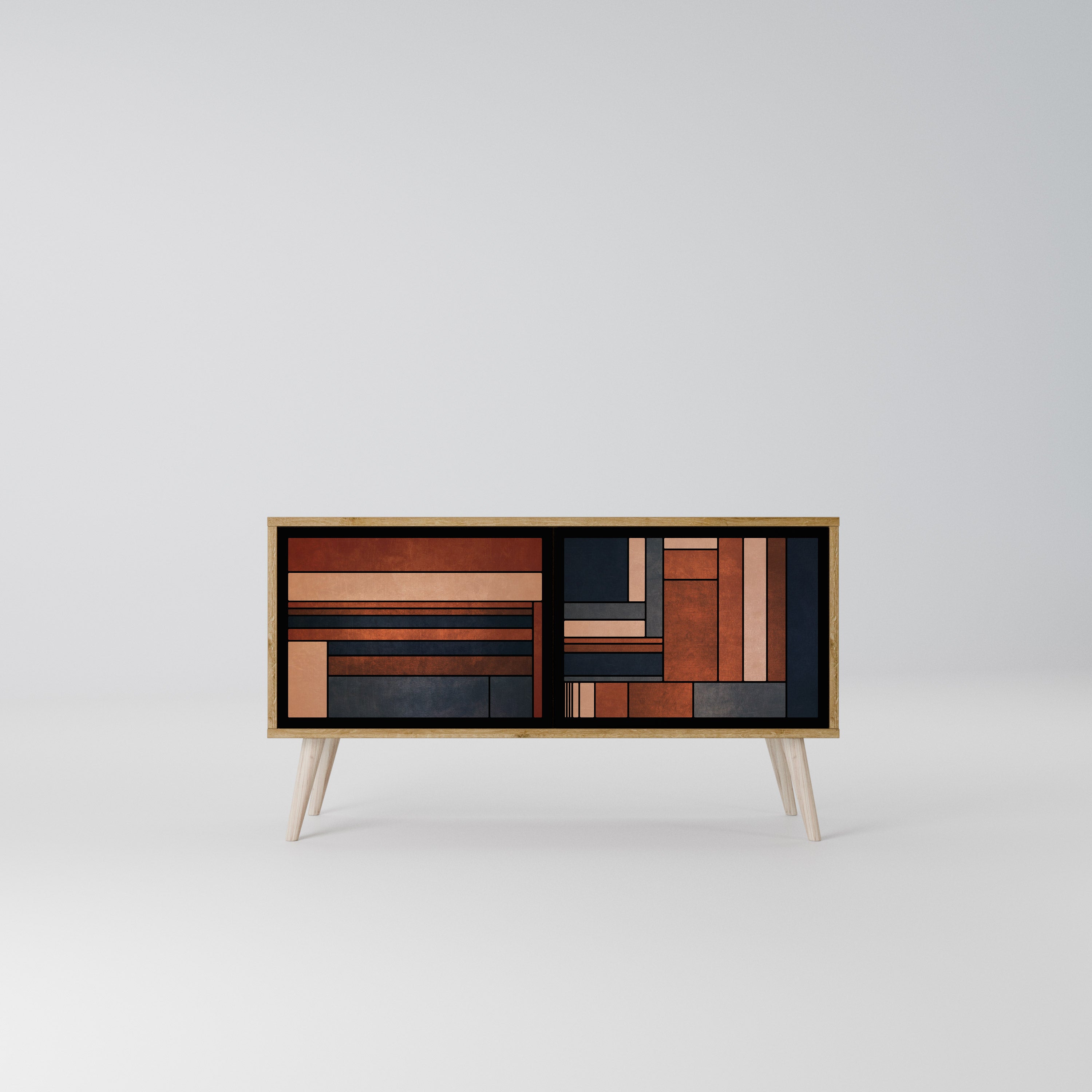 INTREPID FORMATION Kompaktes 2-türiges TV-Lowboard