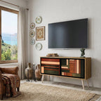 FIGURES OF NATURE Compact 2-Door TV Cabinet