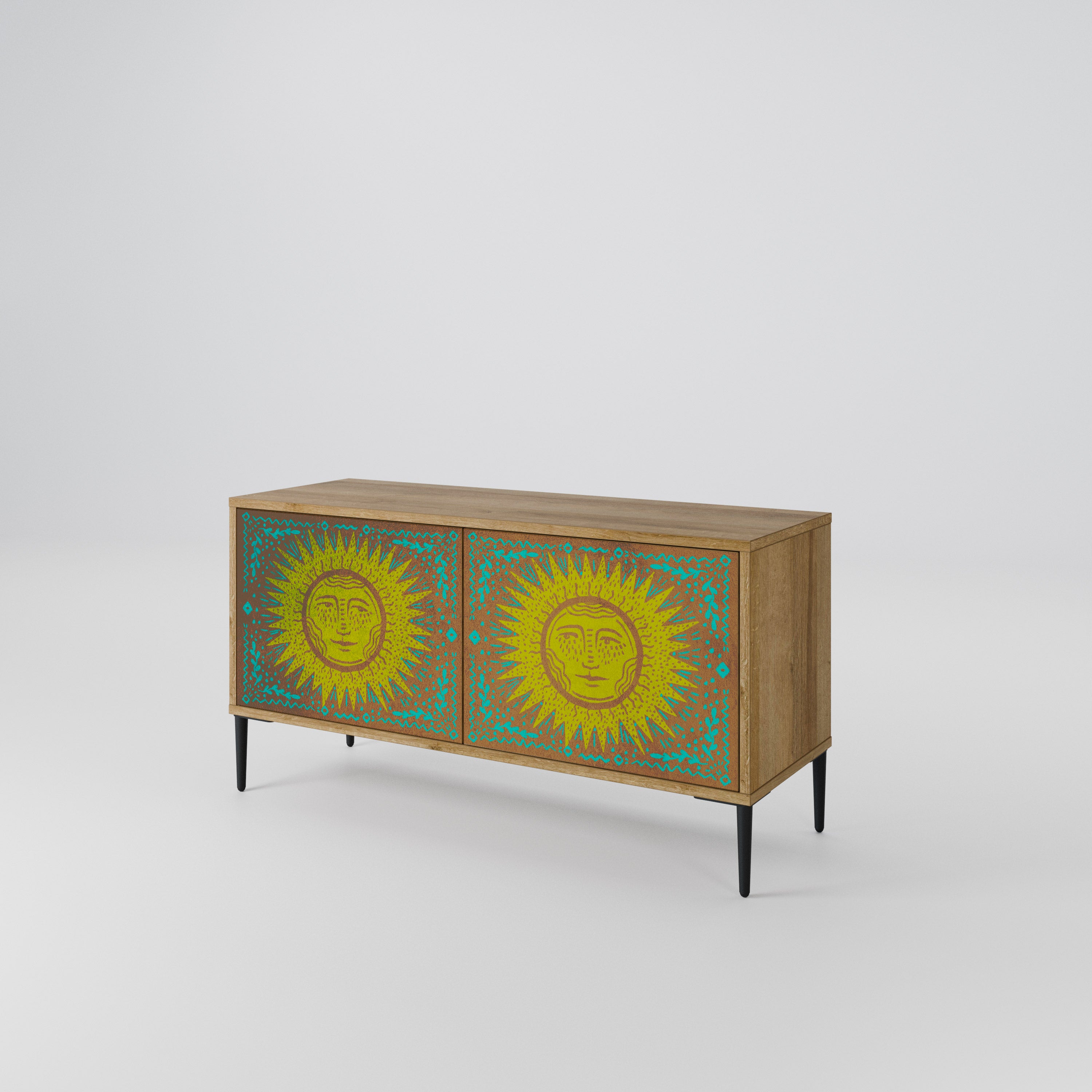 SUNSHINE EULOGY Compact 2-Door TV Cabinet