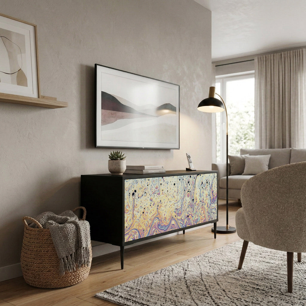 MOSAIC OF COLORS Kompaktes 2-türiges TV-Lowboard