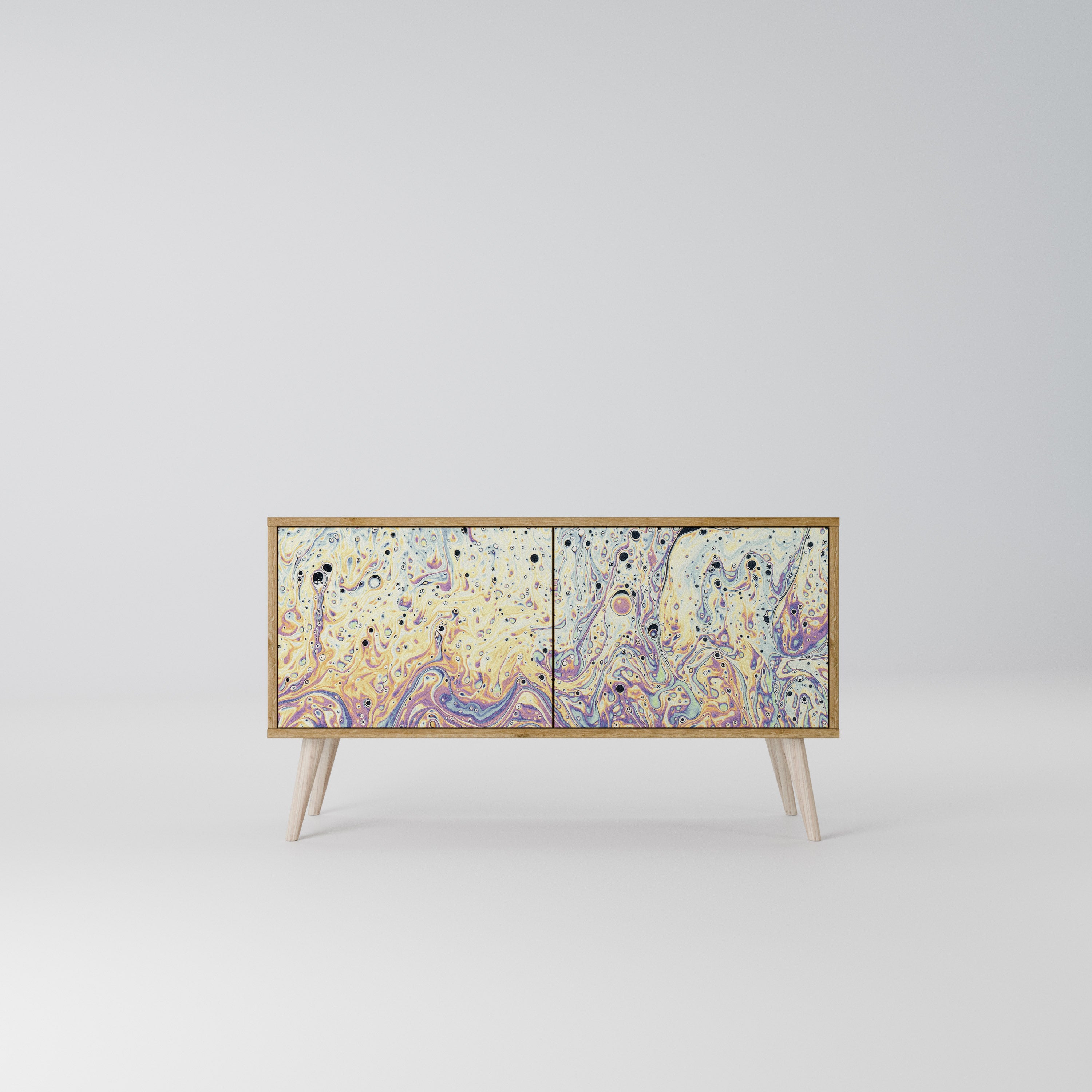 MOSAIC OF COLORS Kompaktes 2-türiges TV-Lowboard