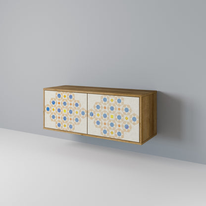 PATTERNED PRISM Kompaktes 2-türiges TV-Lowboard