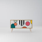 COOL STORY Compact 2-Door TV Cabinet