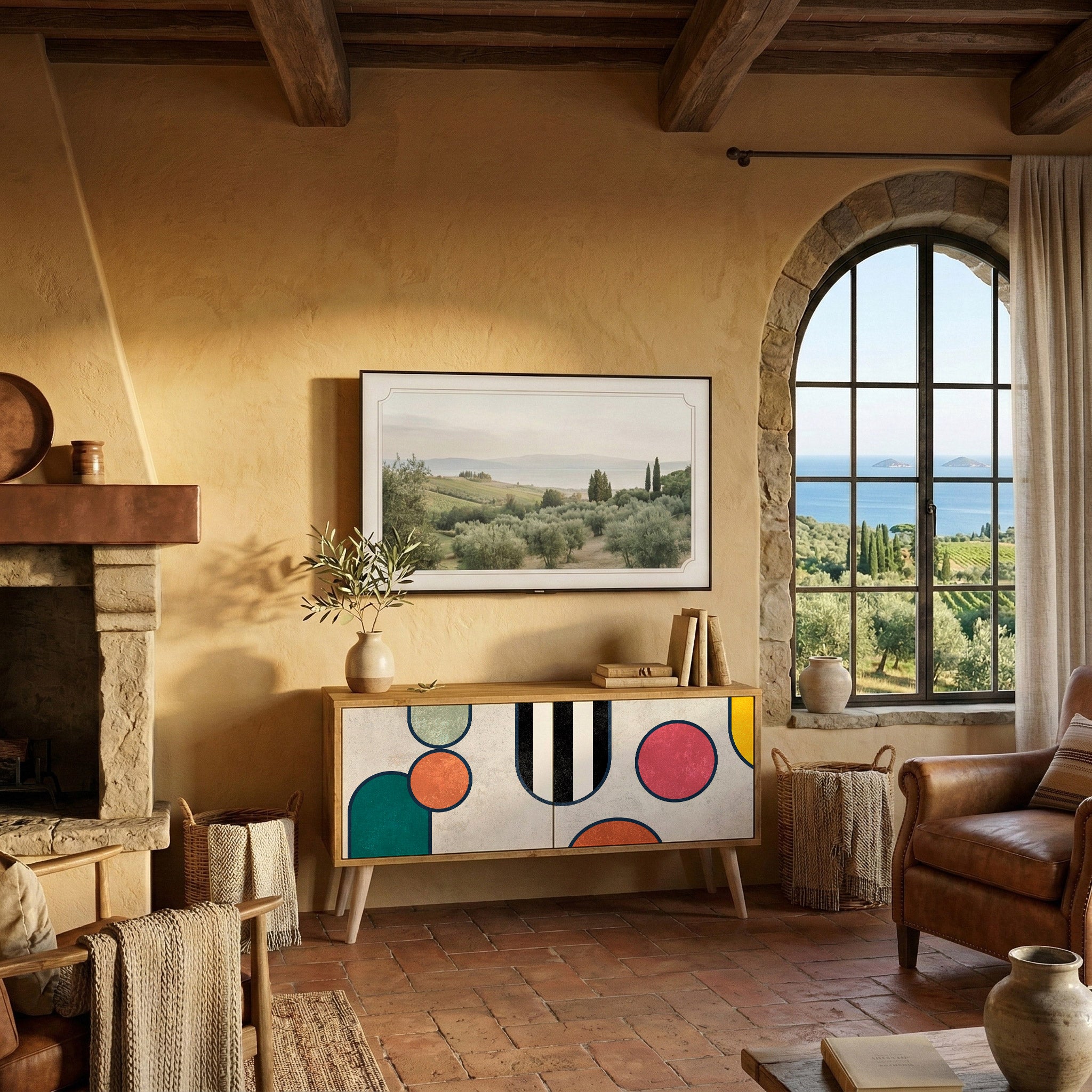 COOL STORY Kompaktes 2-türiges TV-Lowboard