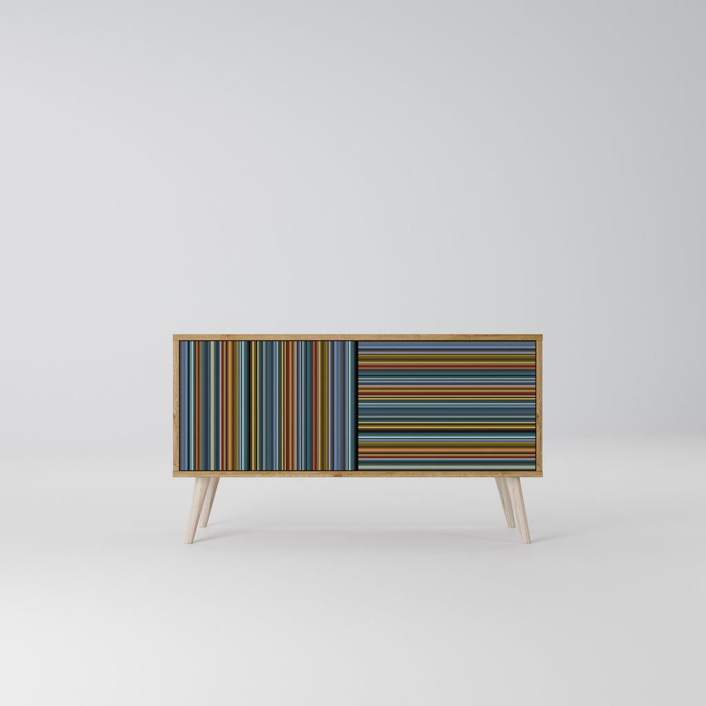 LINEOUT SPECTRUM Kompaktes 2-türiges TV-Lowboard