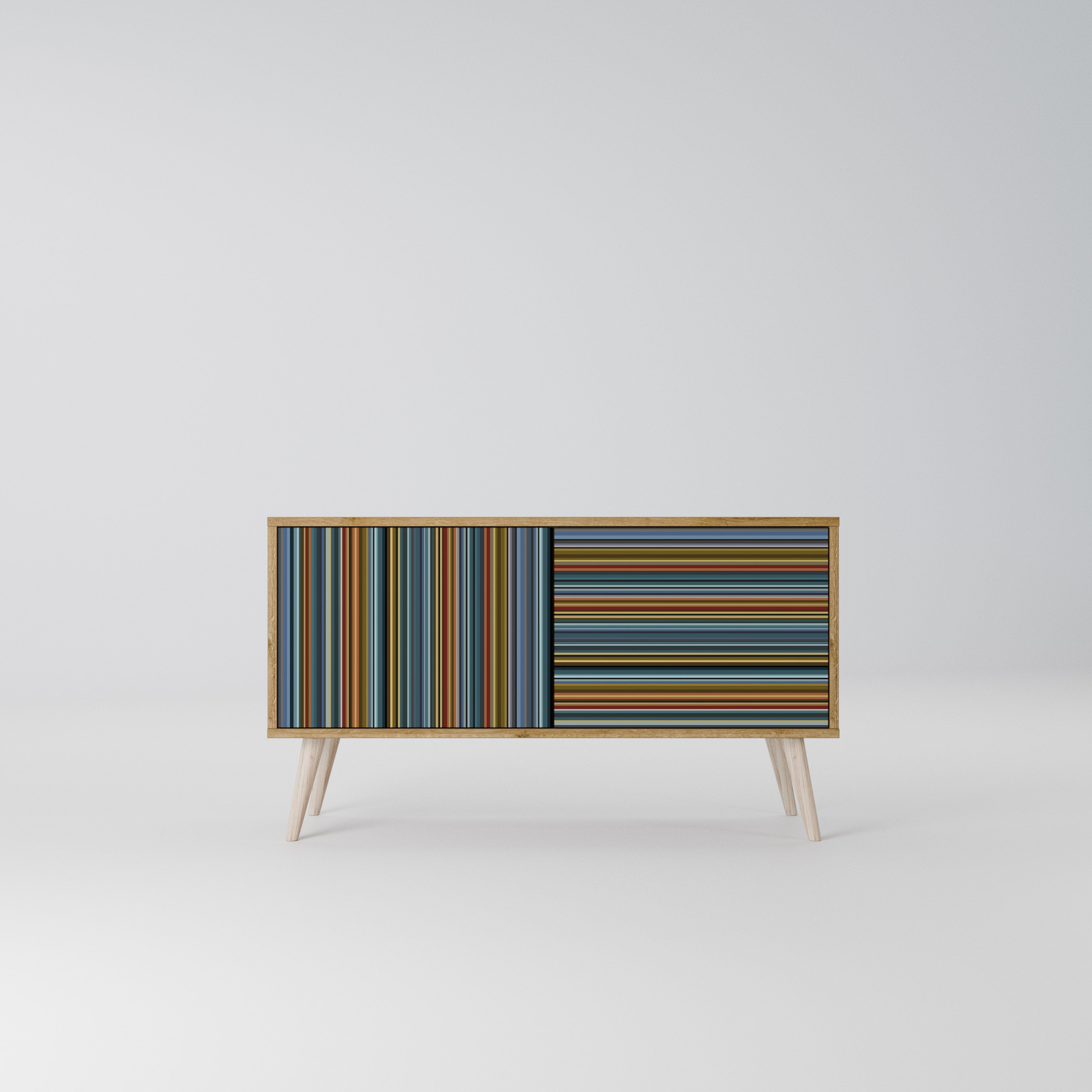 LINEOUT SPECTRUM Kompaktes 2-türiges TV-Lowboard