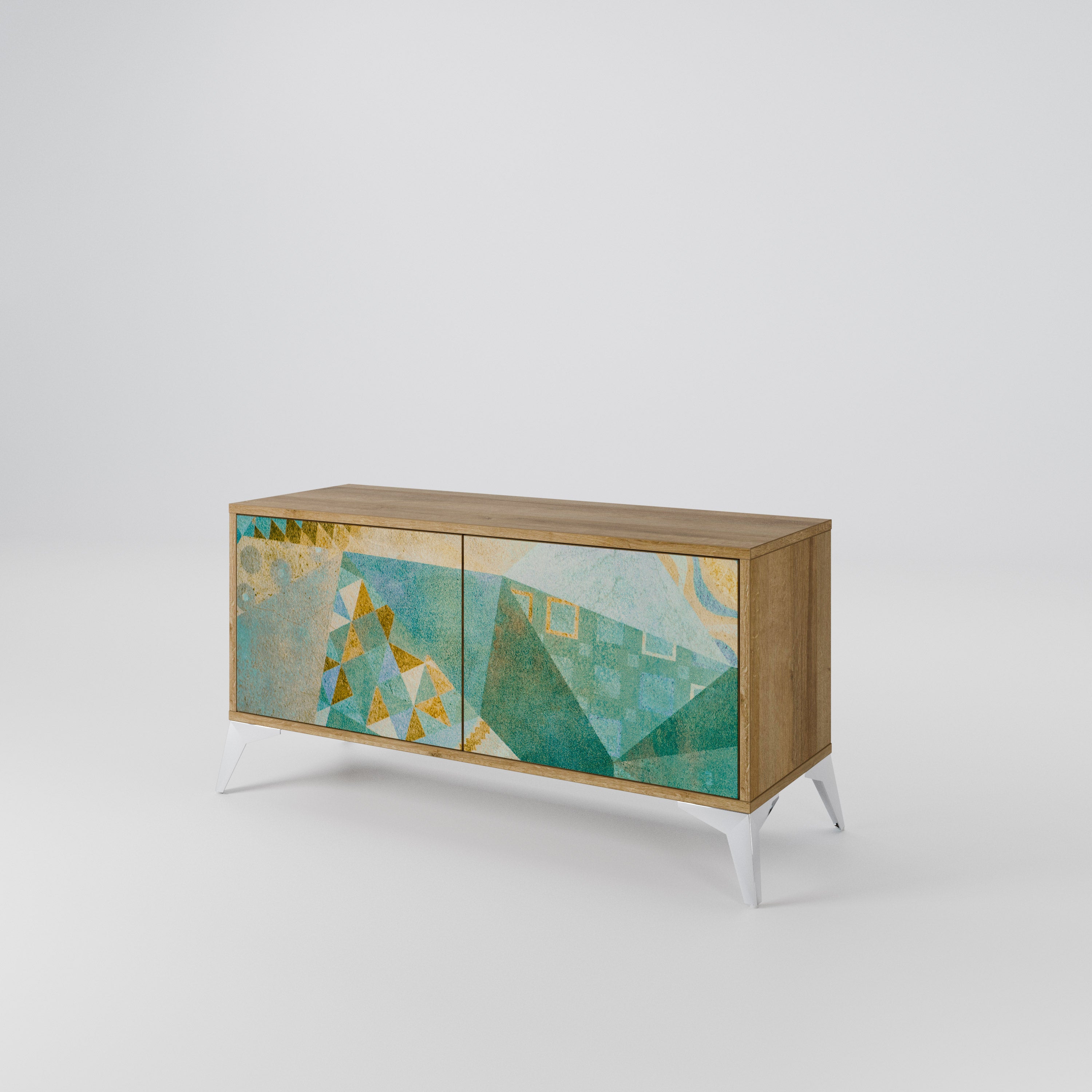 SPECTRUM SPLENDOR Compact 2-Door TV Cabinet