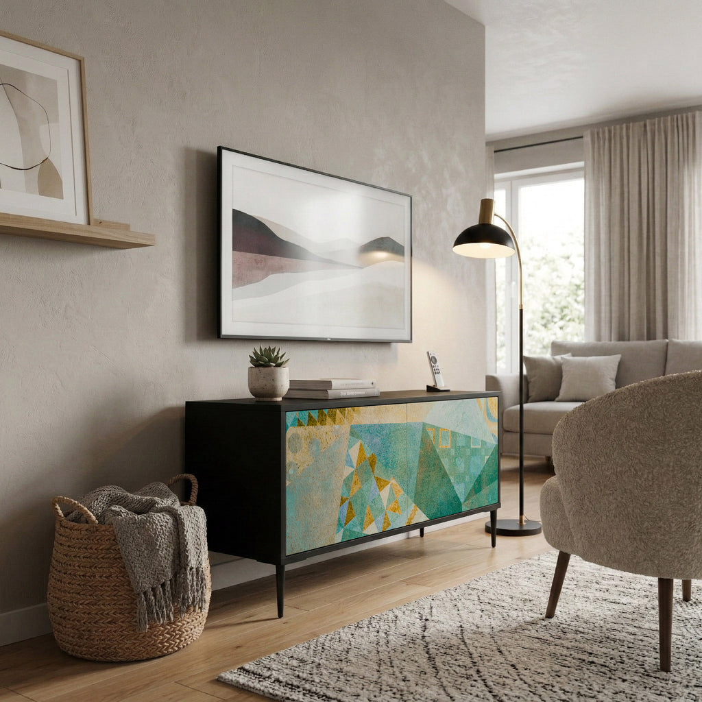 SPECTRUM SPLENDOR Compact 2-Door TV Cabinet