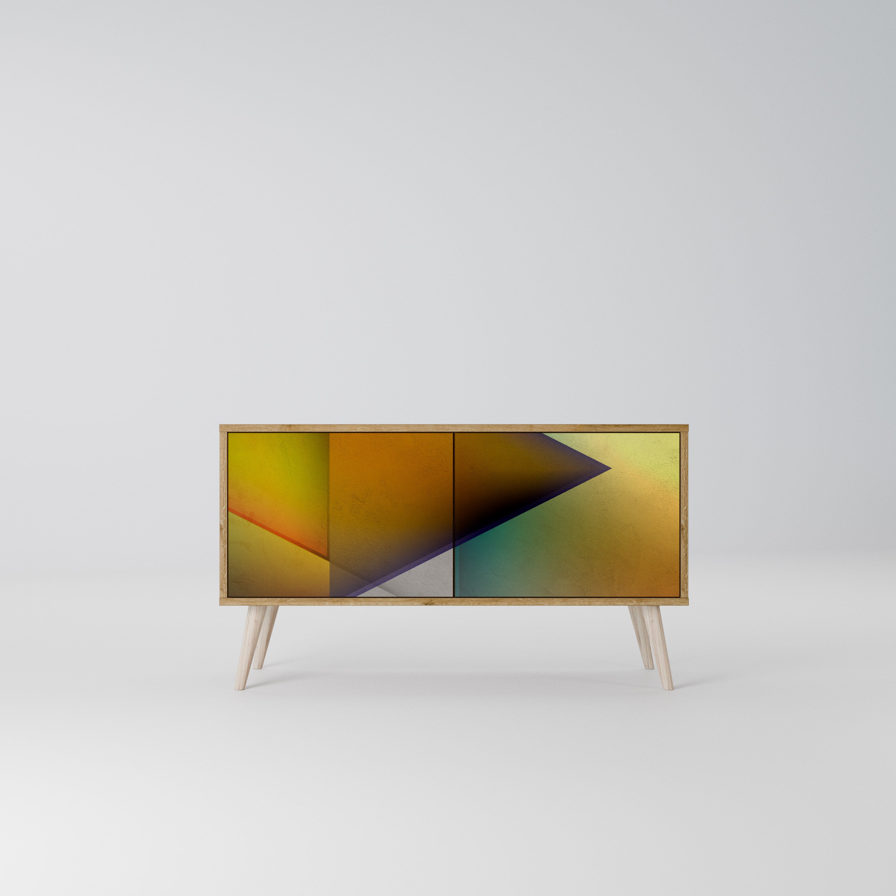 PIERCING SHARPNESS Kompaktes 2-türiges TV-Lowboard