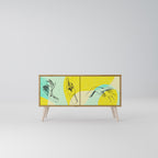 BODY LANGUAGE Compact 2-Door TV Cabinet