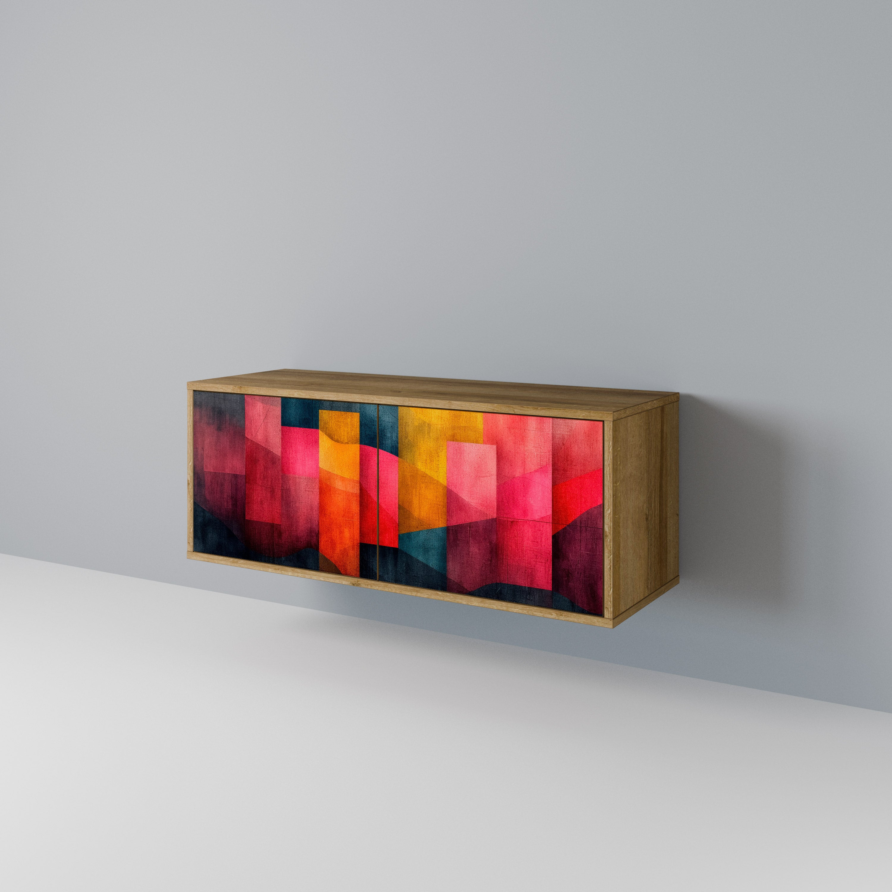 COLORFUL SOUNDS Compact 2-Door TV Cabinet