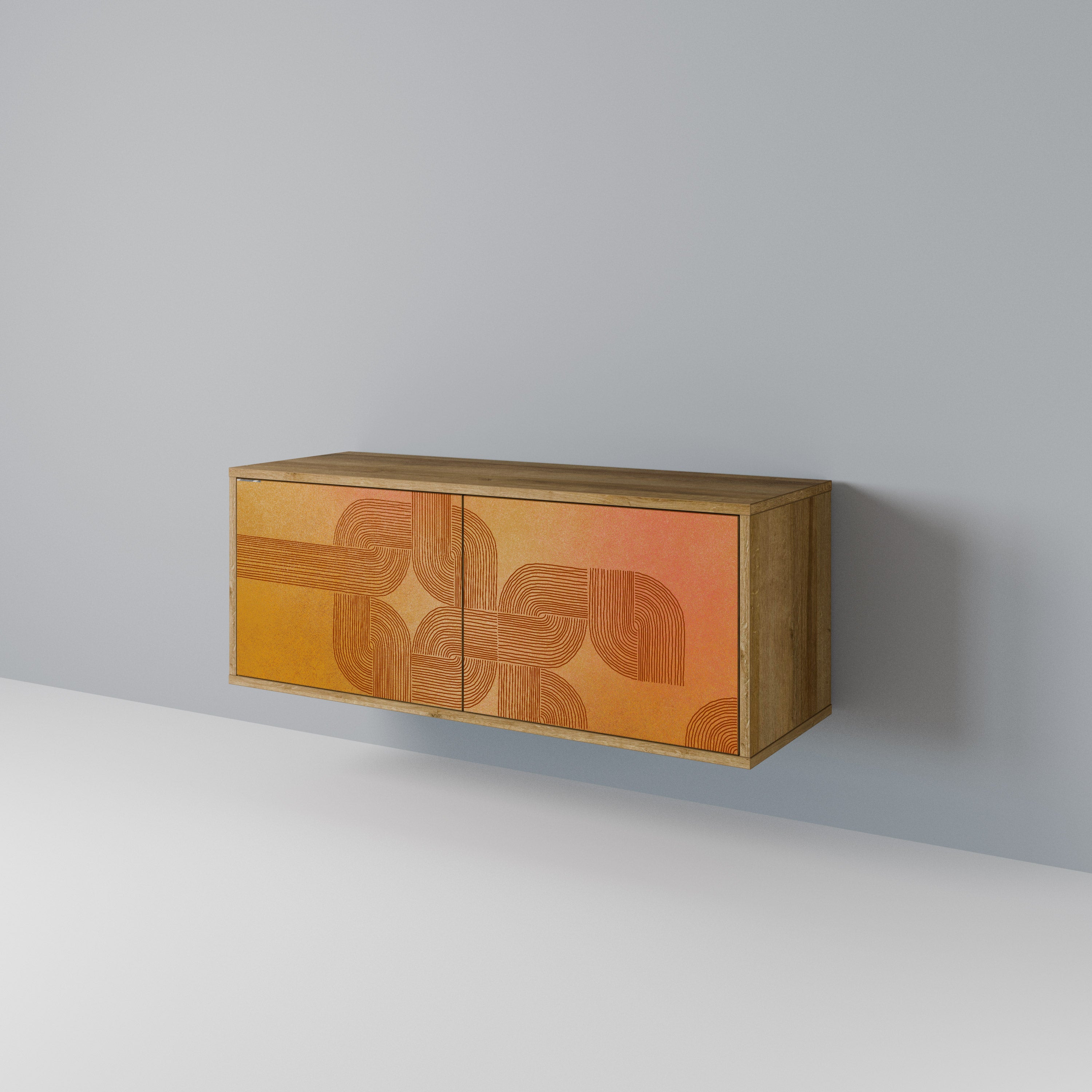 STRENGTHENING RELATION Kompaktes 2-türiges TV-Lowboard