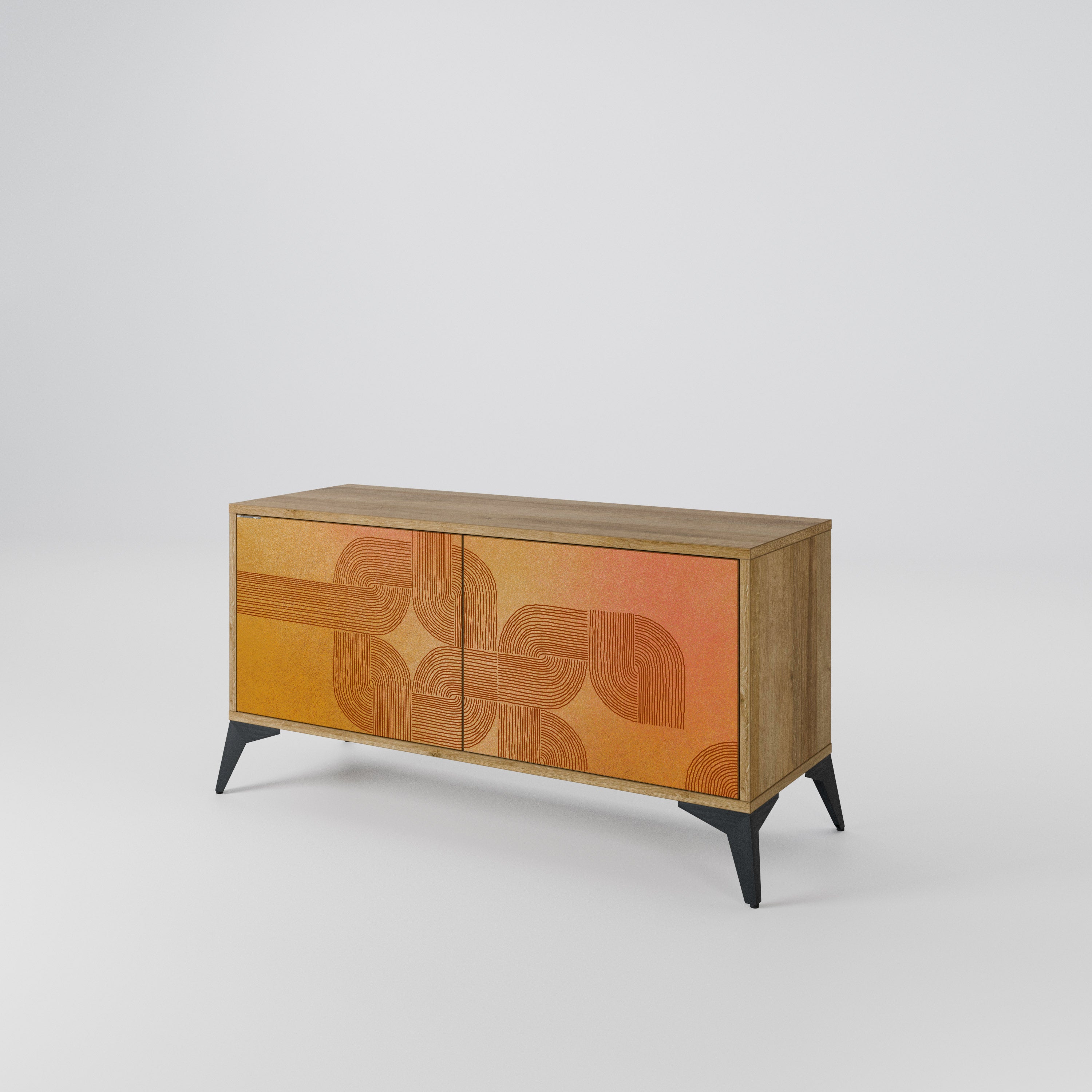 STRENGTHENING RELATION Kompaktes 2-türiges TV-Lowboard