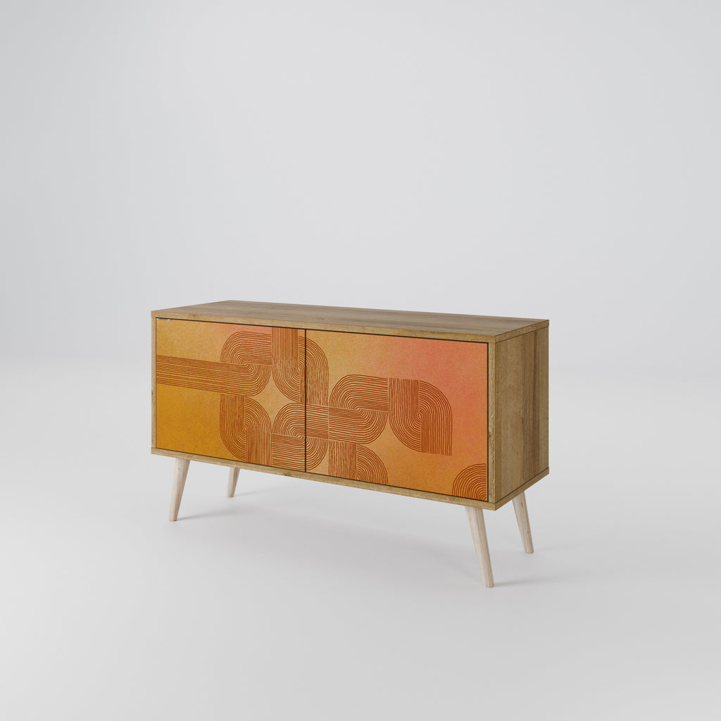 STRENGTHENING RELATION Kompaktes 2-türiges TV-Lowboard