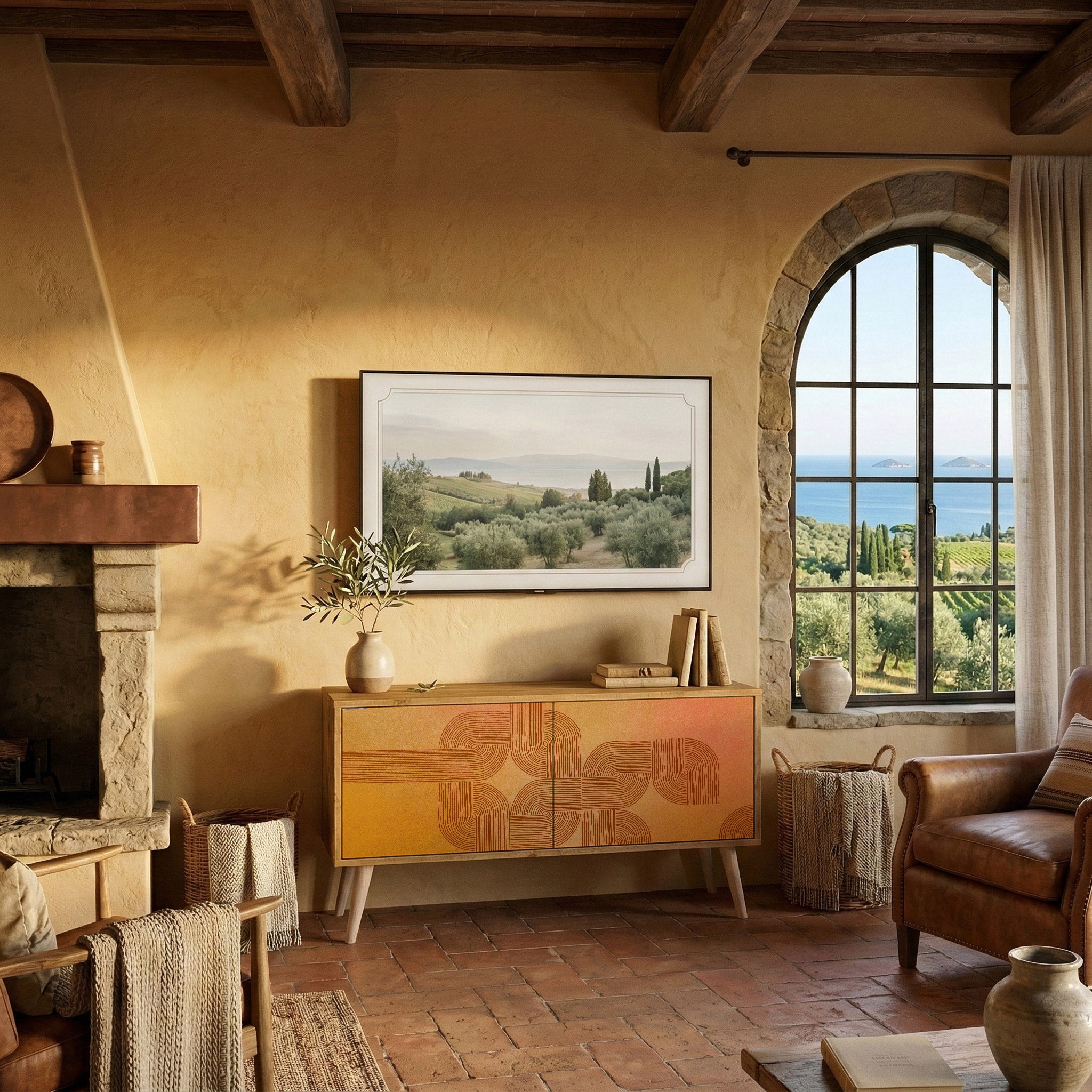 STRENGTHENING RELATION Kompaktes 2-türiges TV-Lowboard