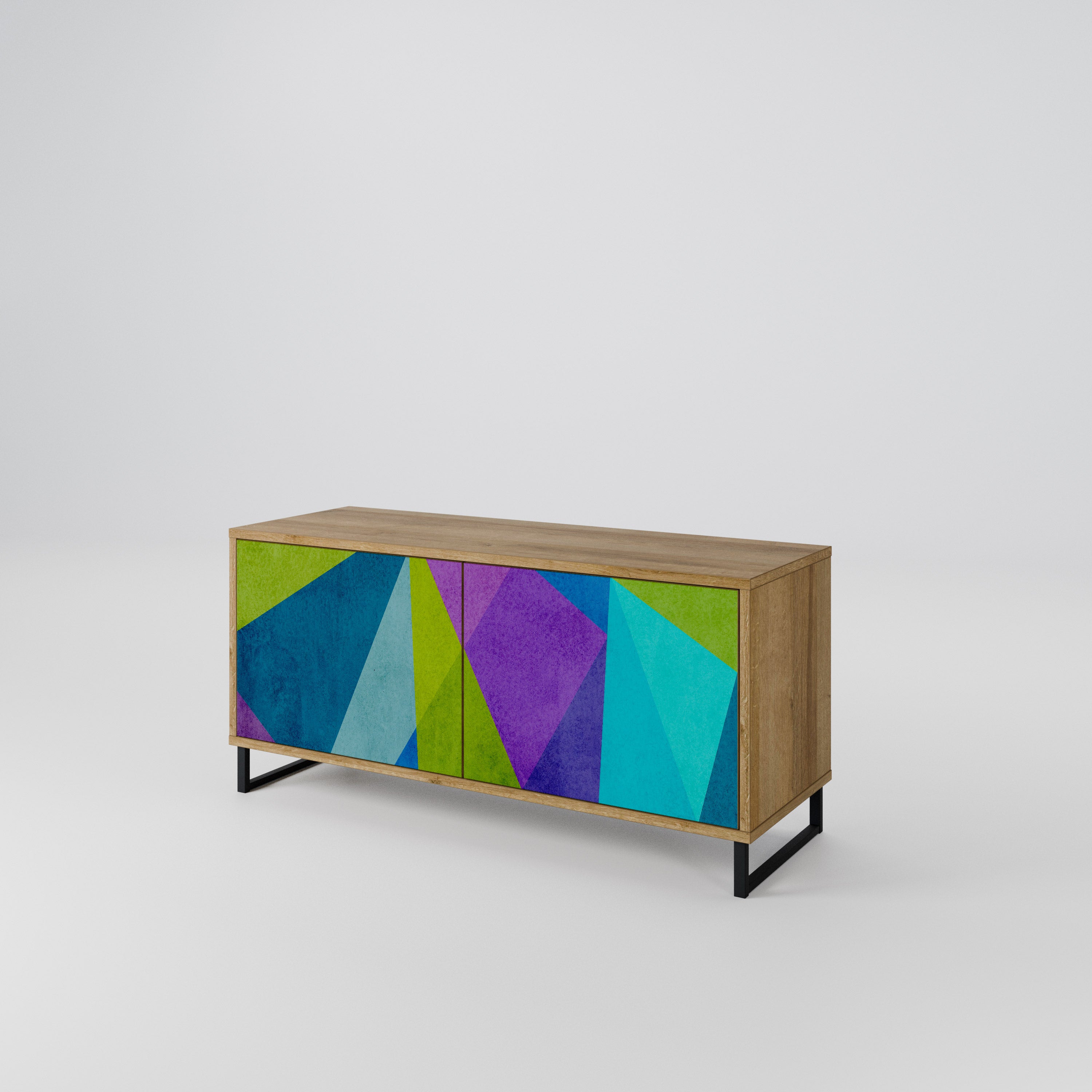 COLD SHOWCASE Kompaktes 2-türiges TV-Lowboard