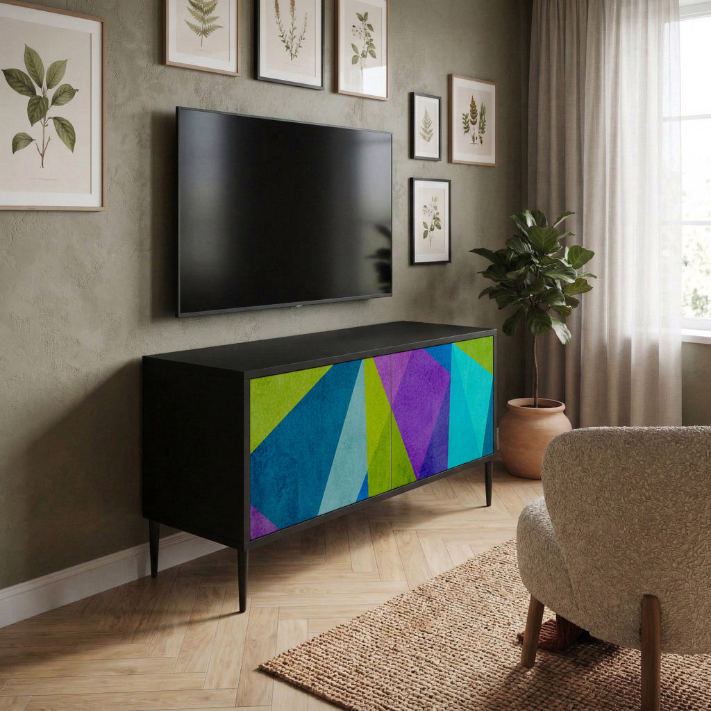 COLD SHOWCASE Compact 2-Door TV Cabinet