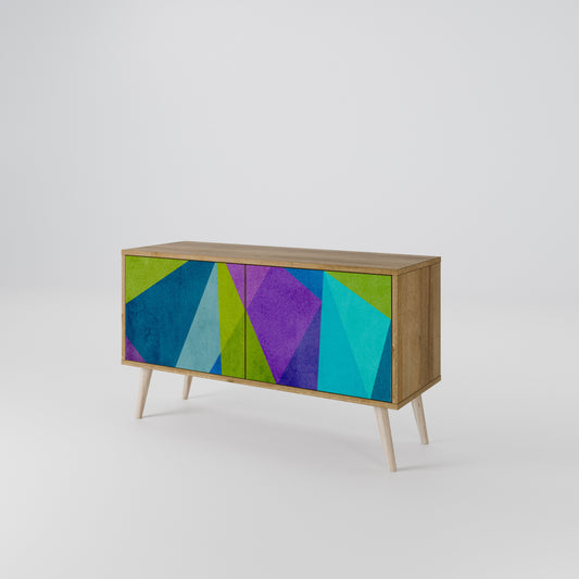 COLD SHOWCASE Kompaktes 2-türiges TV-Lowboard