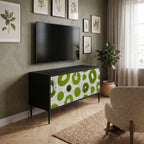 GREEN RHAPSODY Compact 2-Door TV Cabinet