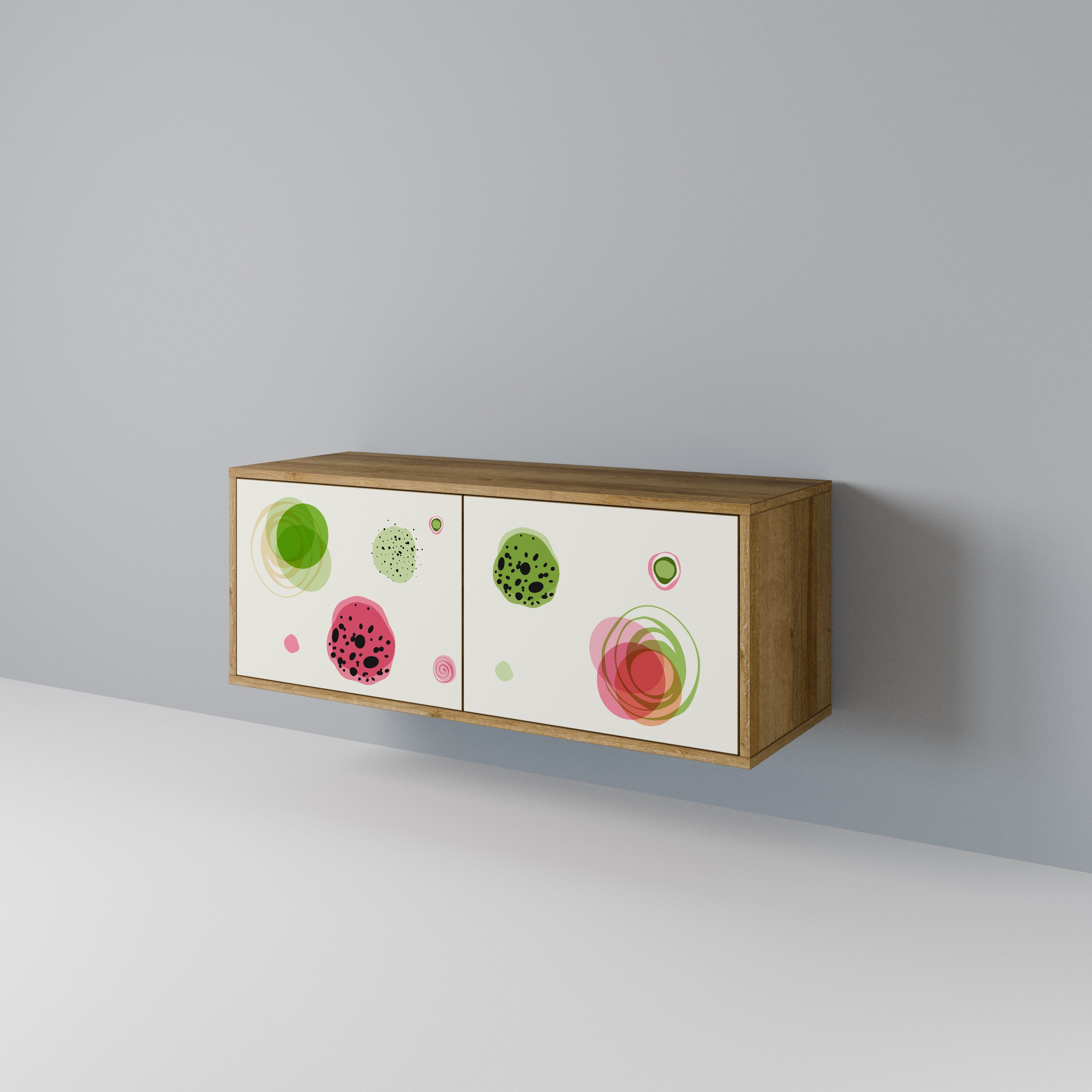 COLORFUL COSMOS Kompaktes 2-türiges TV-Lowboard