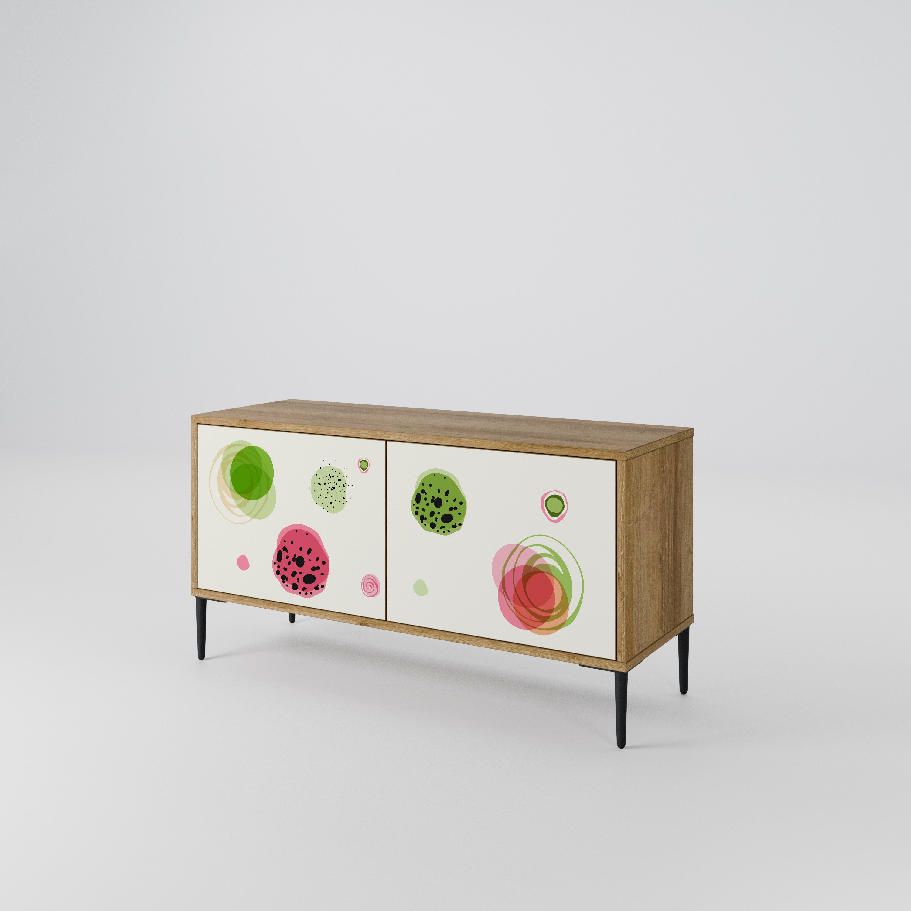 COLORFUL COSMOS Kompaktes 2-türiges TV-Lowboard