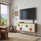COLORFUL COSMOS Kompaktes 2-türiges TV-Lowboard
