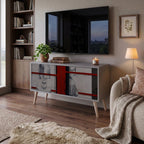 GRAY FIGURES Kompaktes 2-türiges TV-Lowboard