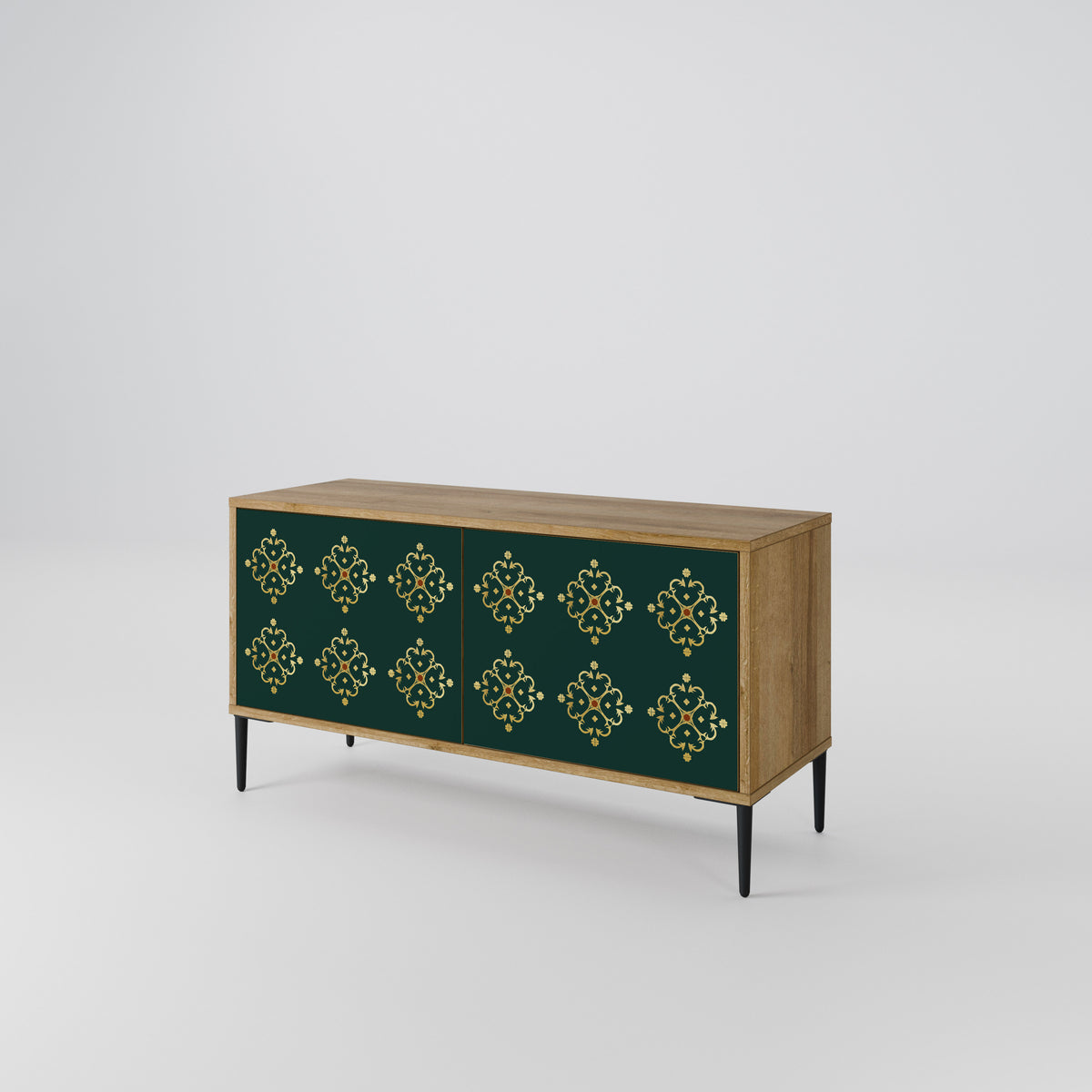 ROYAL MEDALLION Compact 2-Door TV Cabinet