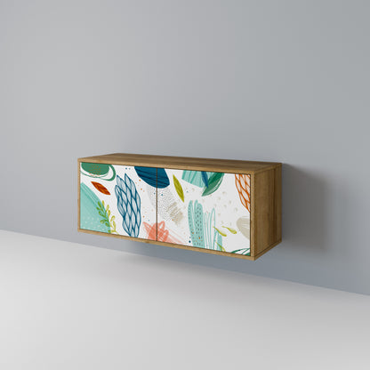 BOTANICAL HURRICANE Kompaktes 2-türiges TV-Lowboard