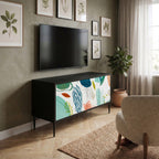 BOTANICAL HURRICANE Compact 2-Door TV Cabinet