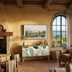 BOTANICAL HURRICANE Compact 2-Door TV Cabinet