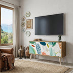 BOTANICAL HURRICANE Compact 2-Door TV Cabinet