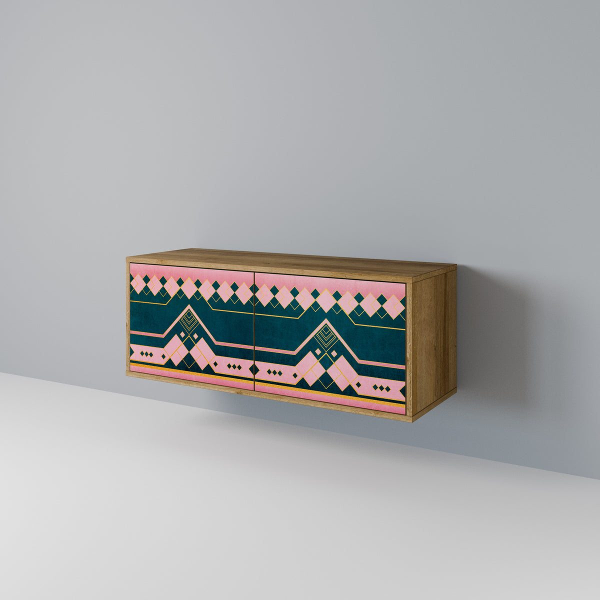 ROYAL COMPOSITION Compact 2-Door TV Cabinet