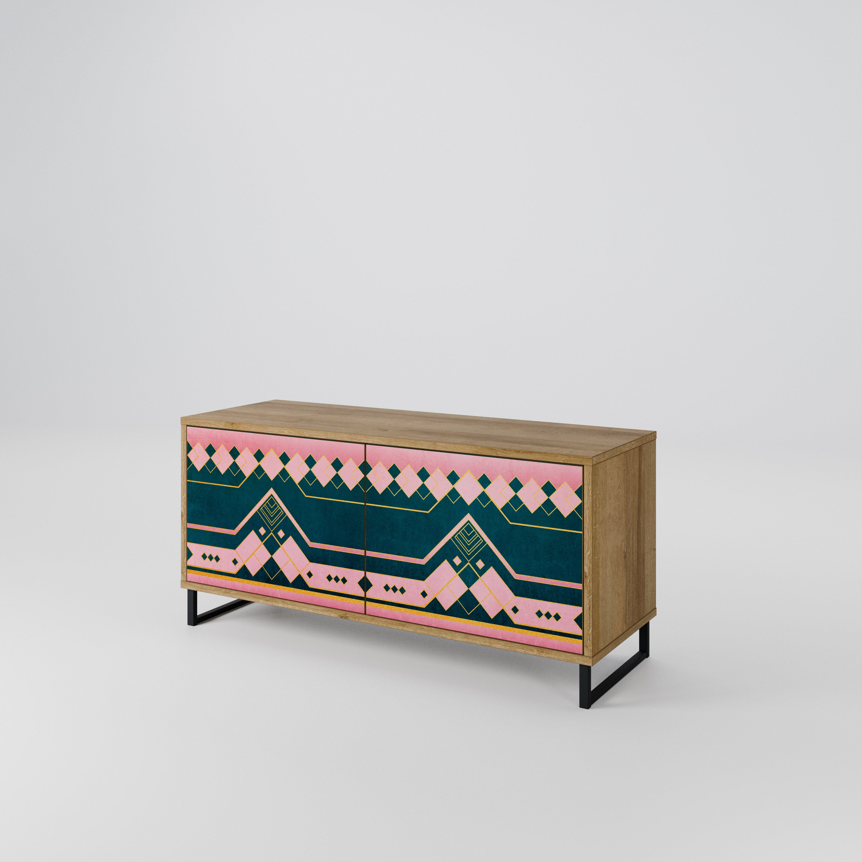 ROYAL COMPOSITION Kompaktes 2-türiges TV-Lowboard