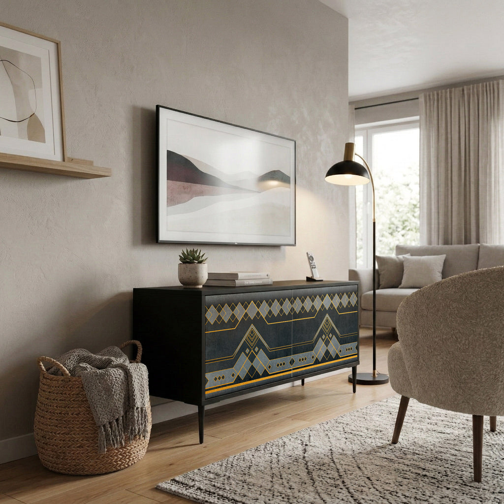 ROYAL ORDINARINESS Compact 2-Door TV Cabinet