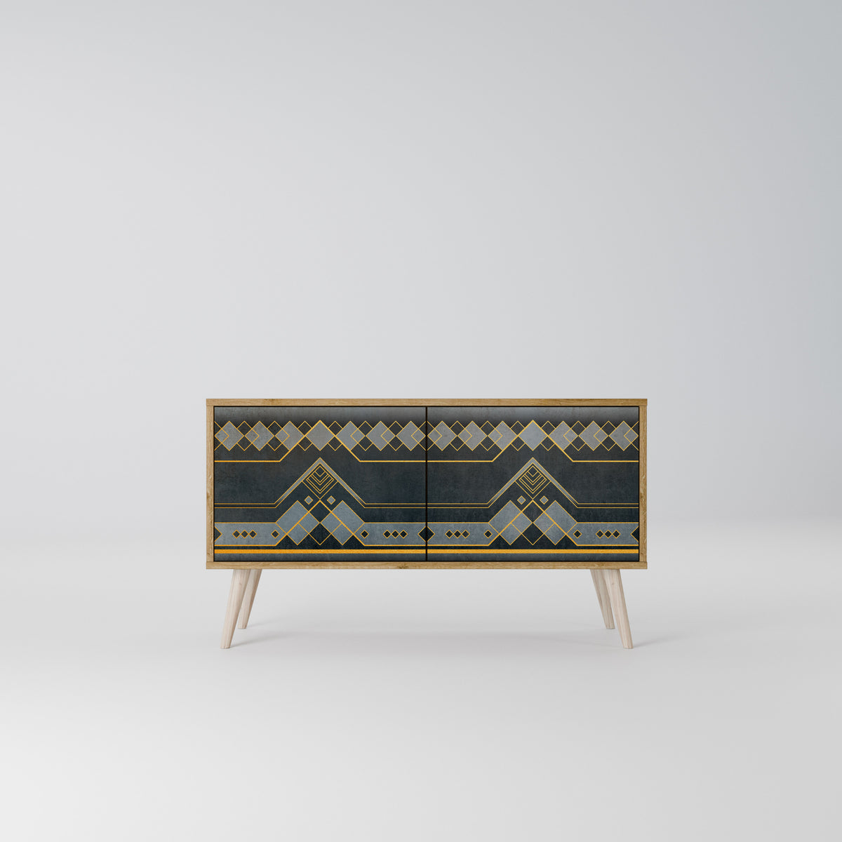 ROYAL ORDINARINESS Compact 2-Door TV Cabinet