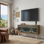 ROYAL ORDINARINESS Compact 2-Door TV Cabinet