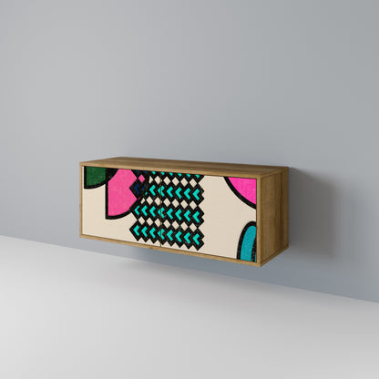 GEOMETRIC RHAPSODY Kompaktes 2-türiges TV-Lowboard