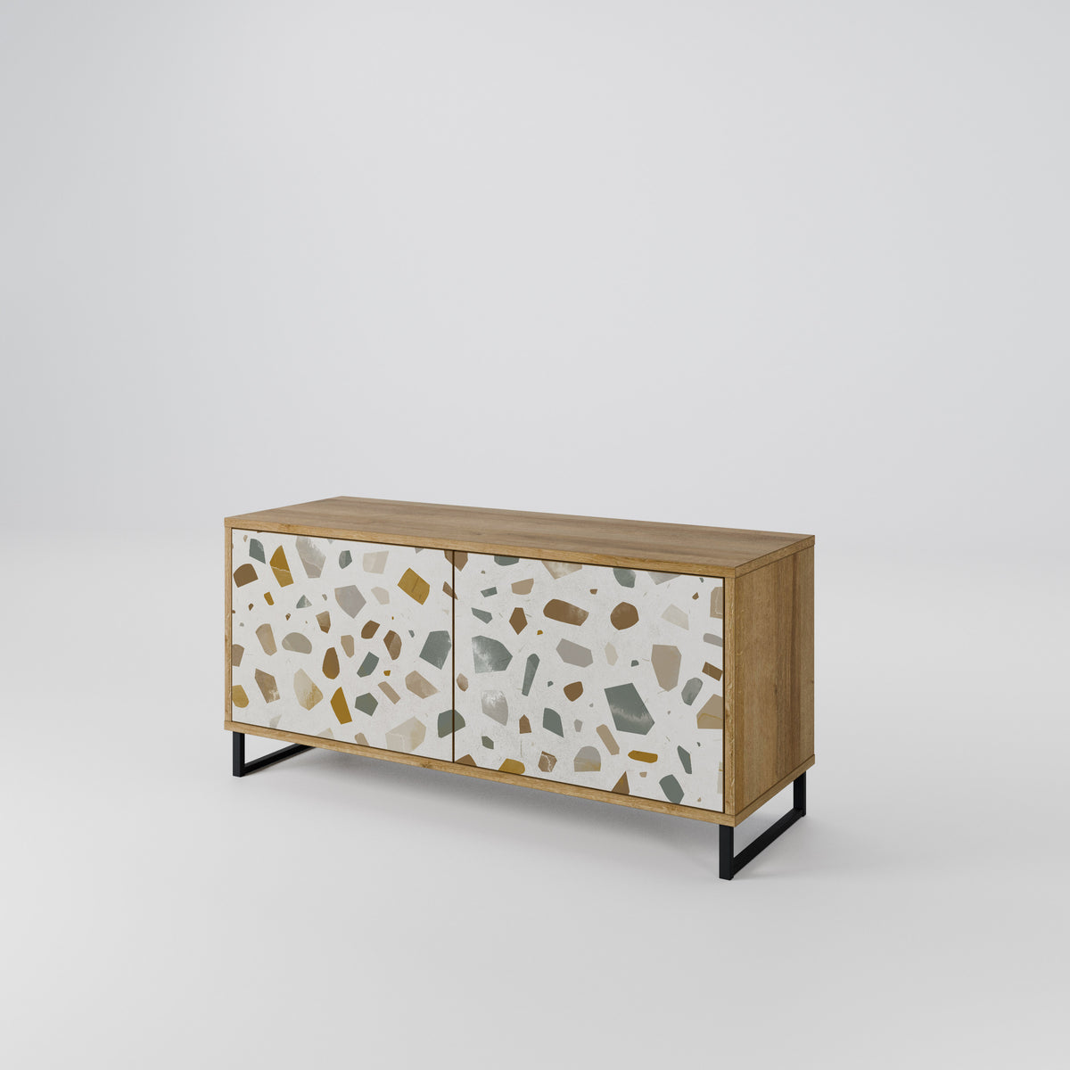 PIECES OF TOMORROW Compact 2-Door TV Cabinet