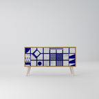 THE RIGHT PLACES Compact 2-Door TV Cabinet