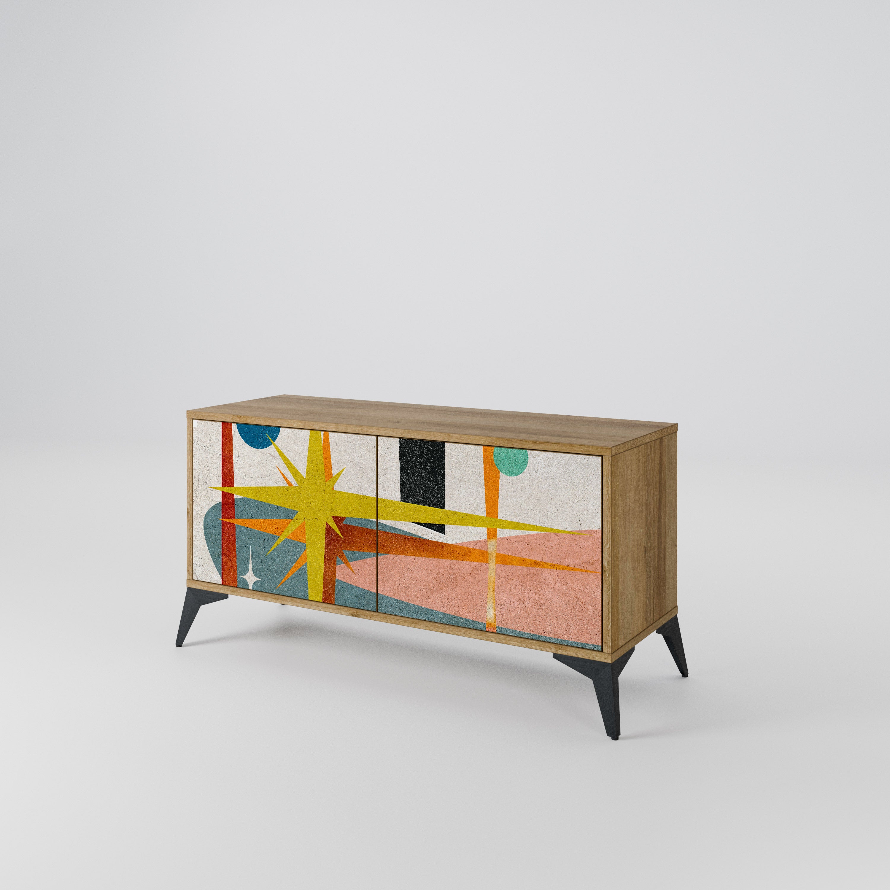 INTERSTELLAR VIBES Compact 2-Door TV Cabinet