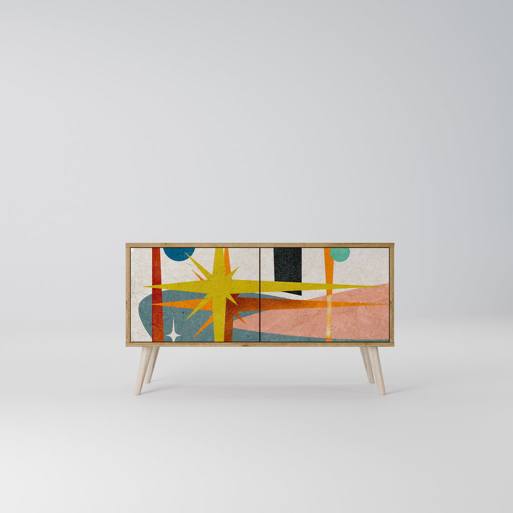 INTERSTELLAR VIBES Compact 2-Door TV Cabinet