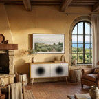 BLACK HOLE Kompaktes 2-türiges TV-Lowboard