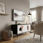 COLORFUL SHAPES Compact 2-Door TV Cabinet