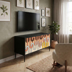 COLORFUL STRINGS Kompaktes 2-türiges TV-Lowboard