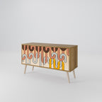 COLORFUL STRINGS Kompaktes 2-türiges TV-Lowboard