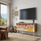 COLORFUL STRINGS Kompaktes 2-türiges TV-Lowboard