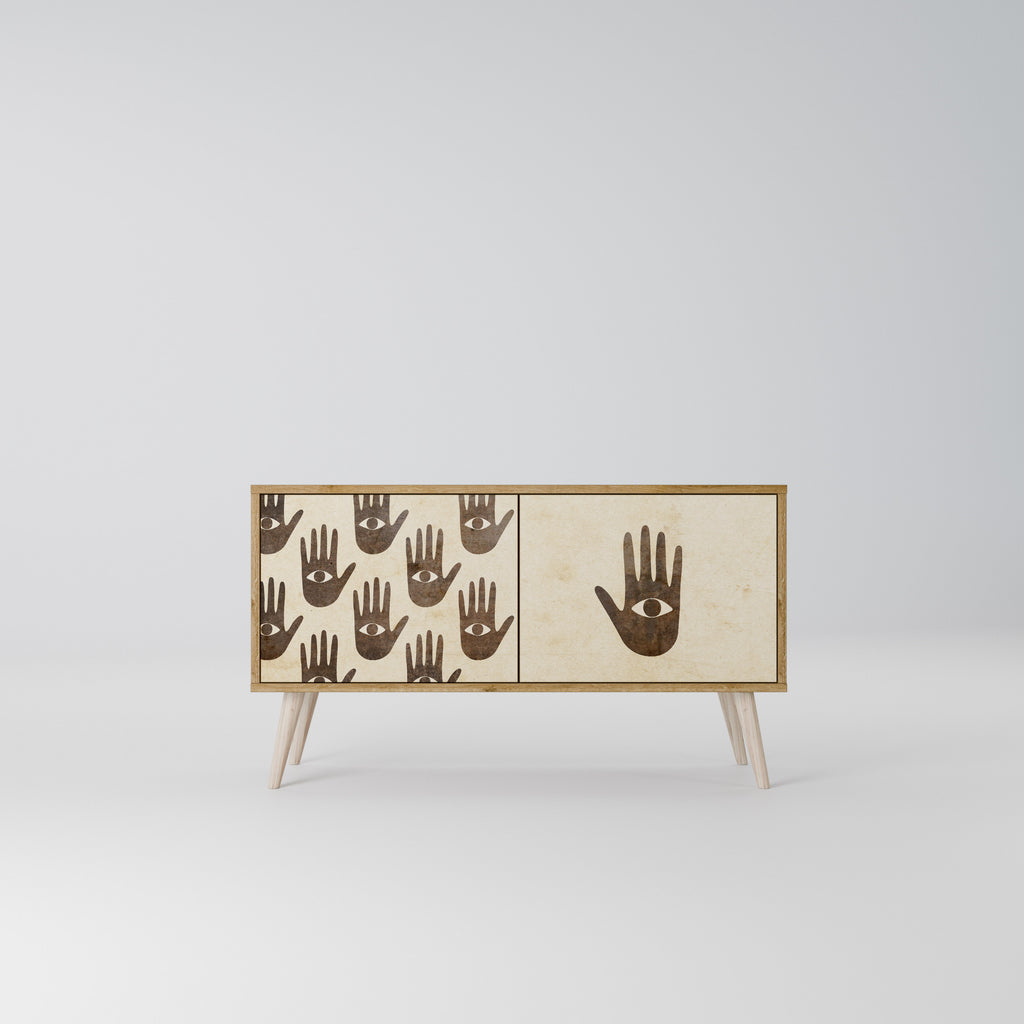 SEE MORE Kompaktes 2-türiges TV-Lowboard